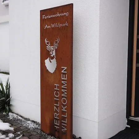 Apartment Am Wildpark Hdh